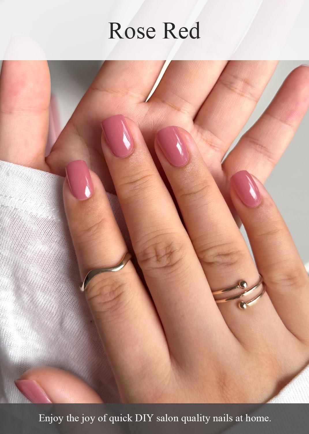 AutyaMee strips applied on hand showing true-to-size fit