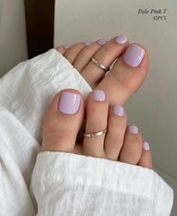 AutyaMee strips beside a ruler showing sizes to match toes for precise fit