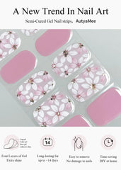 AutyaMee size comparison showing 10 sizes for precise nail fit