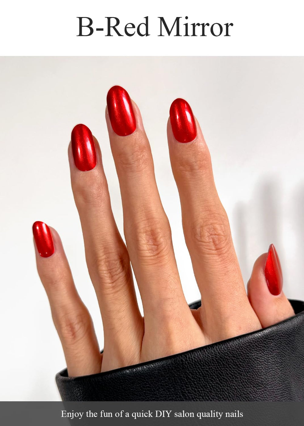 AutyaMee nails on hand for scale showing proper fit and natural protection