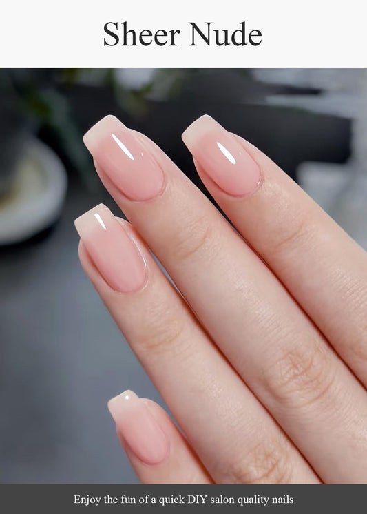 AutyaMee close-up of one jelly beige strip showing smooth finish and easy fit