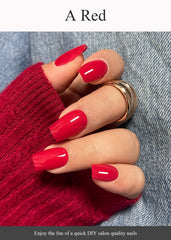 AutyaMee strip on a finger showing edge-to-edge coverage and fit