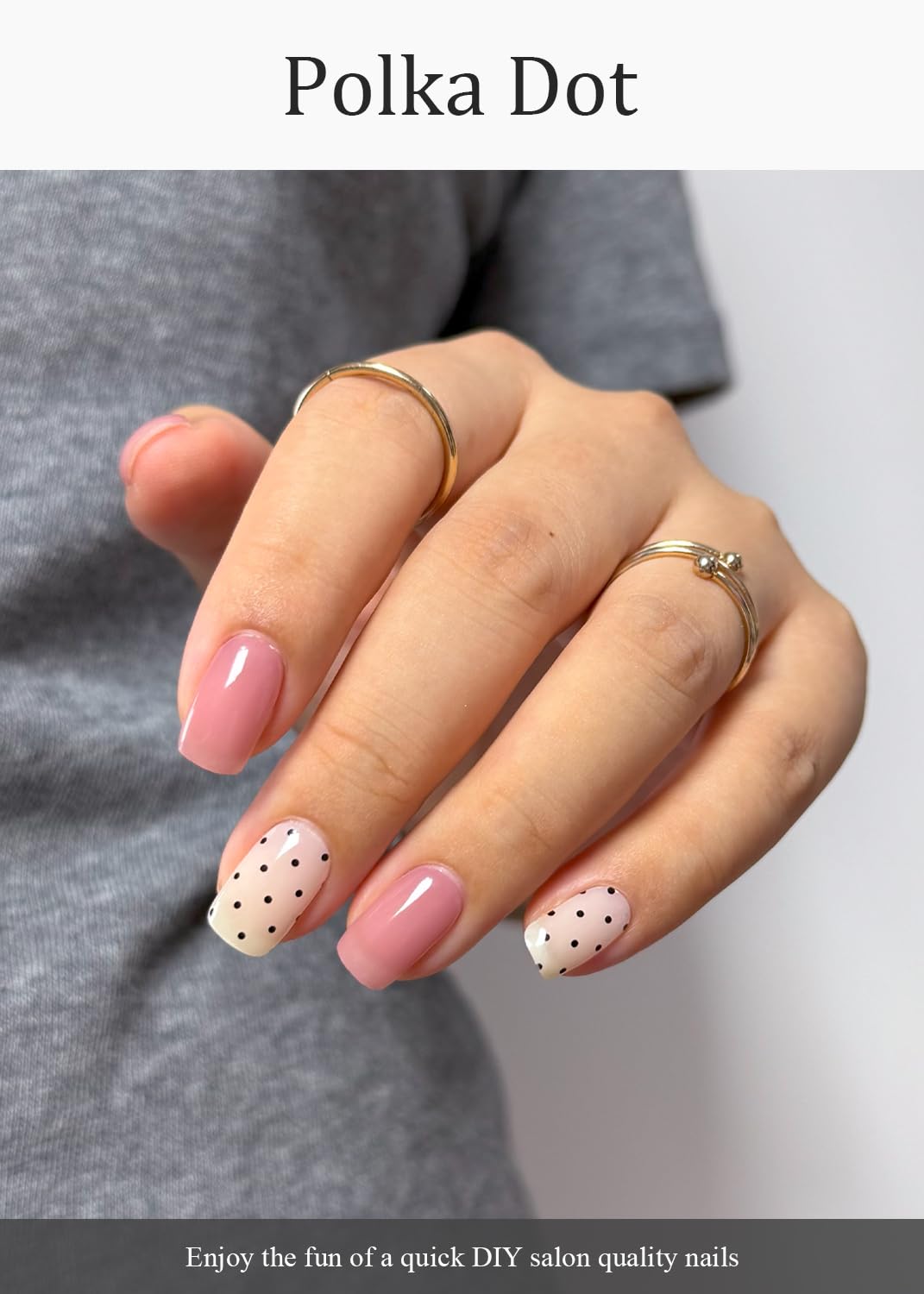 AutyaMee assorted strip sizes laid out to display ten sizes for a precise nail fit
