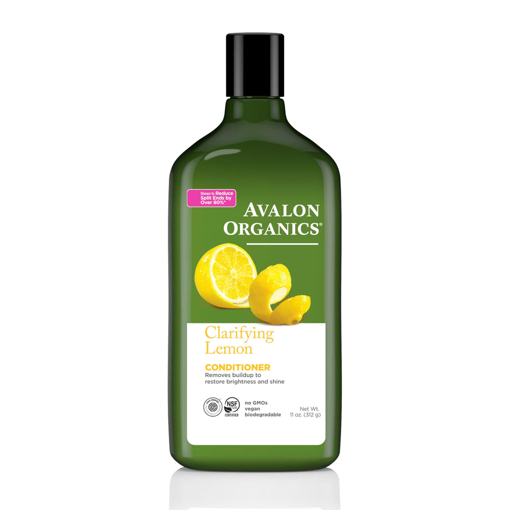 Avalon Organics front bottle view showing label and brightening benefit