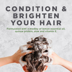 Avalon Organics creamy conditioner texture on palm showing hydrating benefit
