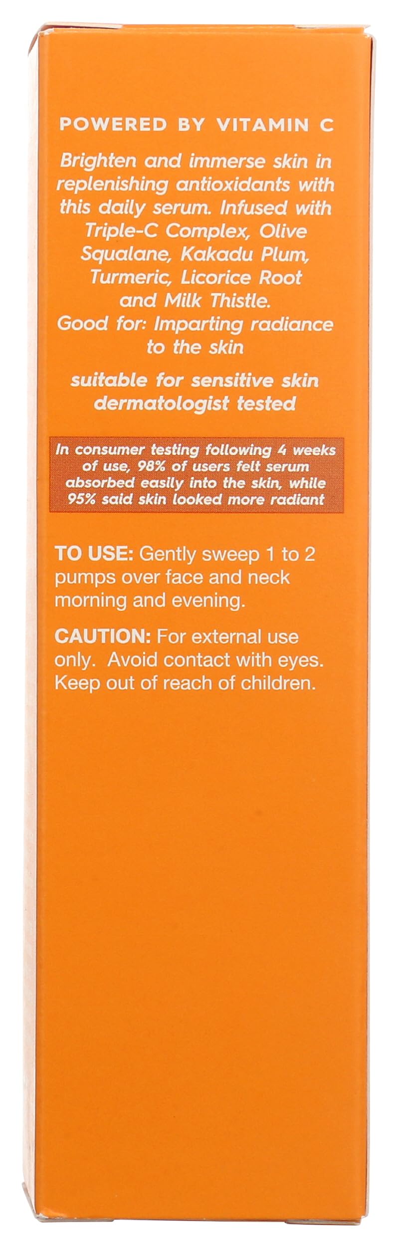 Avalon Organics dropper dispensing serum showing precise application