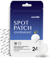 AVARELLE front packaging showing patch pack and benefits