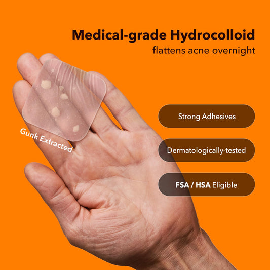 AVARELLE close-up of patch texture, shows hydrocolloid detail and strong absorption