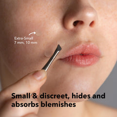 AVARELLE patch under light makeup to maintain concealment benefit
