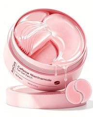 AveCera front packaging showing 70-piece under eye patches and benefits