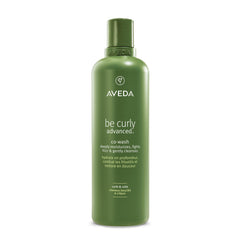 Aveda Be Curly front bottle showing label and size for clear product identification and trust