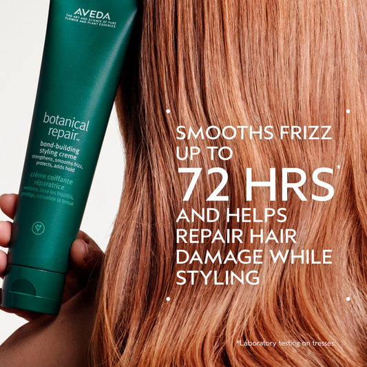 Aveda creme texture close-up highlighting smooth consistency and nourishment