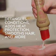 Aveda pump dispensing conditioner for quick, mess-free application
