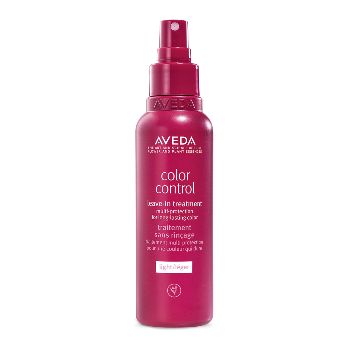 Aveda Color Control Light front bottle showing product and volume benefits
