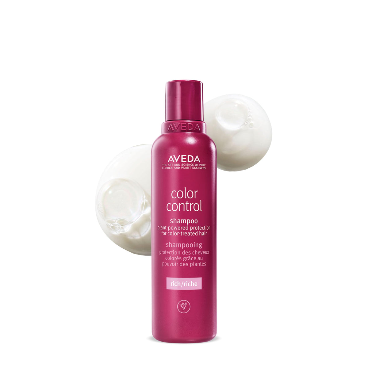 Aveda Color Control Rich Shampoo front view showing clean packaging and benefits