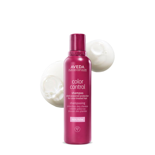 Aveda Color Control Rich Shampoo front view showing clean packaging and benefits