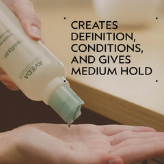 Aveda Confixor pump detail emphasizing easy dispensing and control