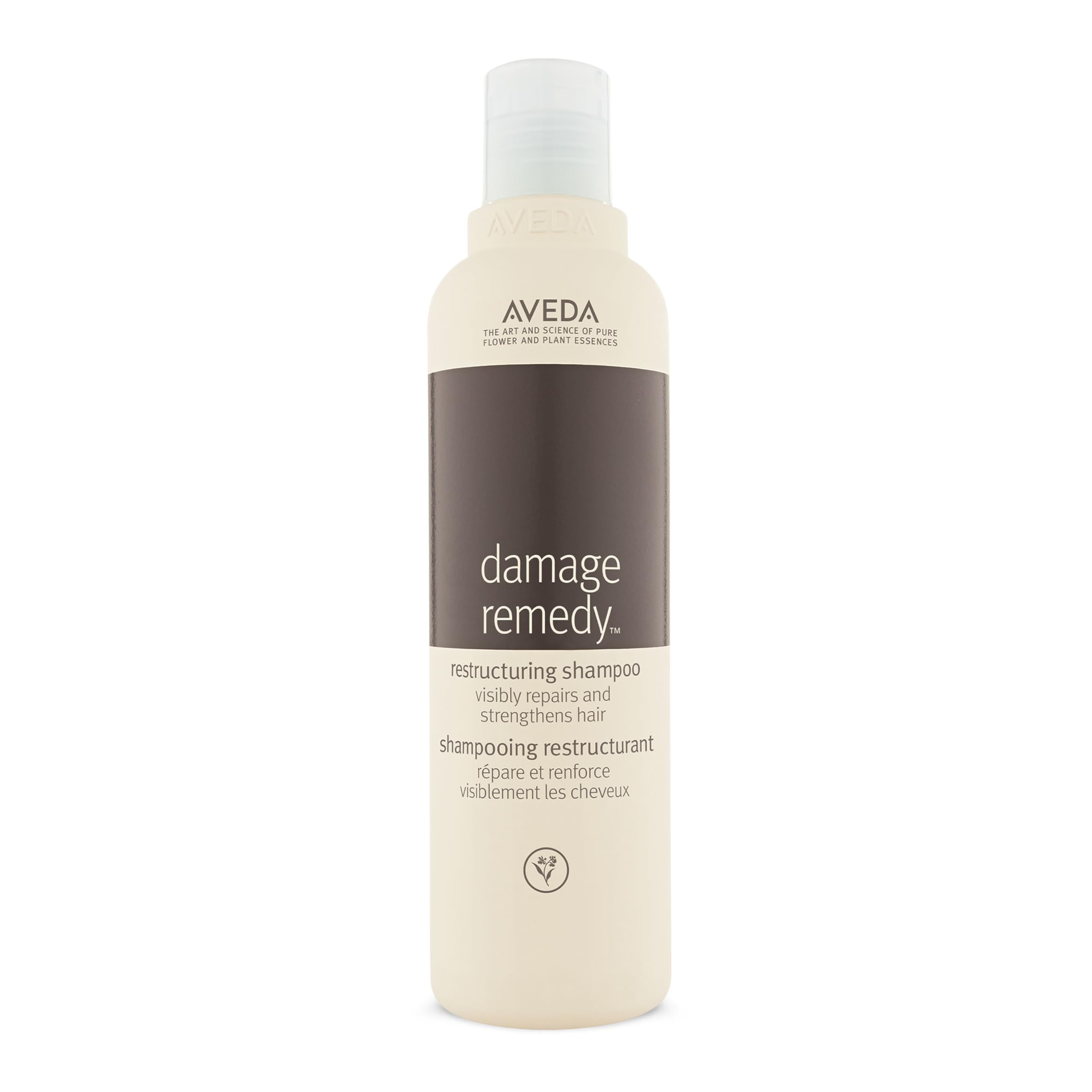 Aveda front bottle showing product and benefit of gentle repair