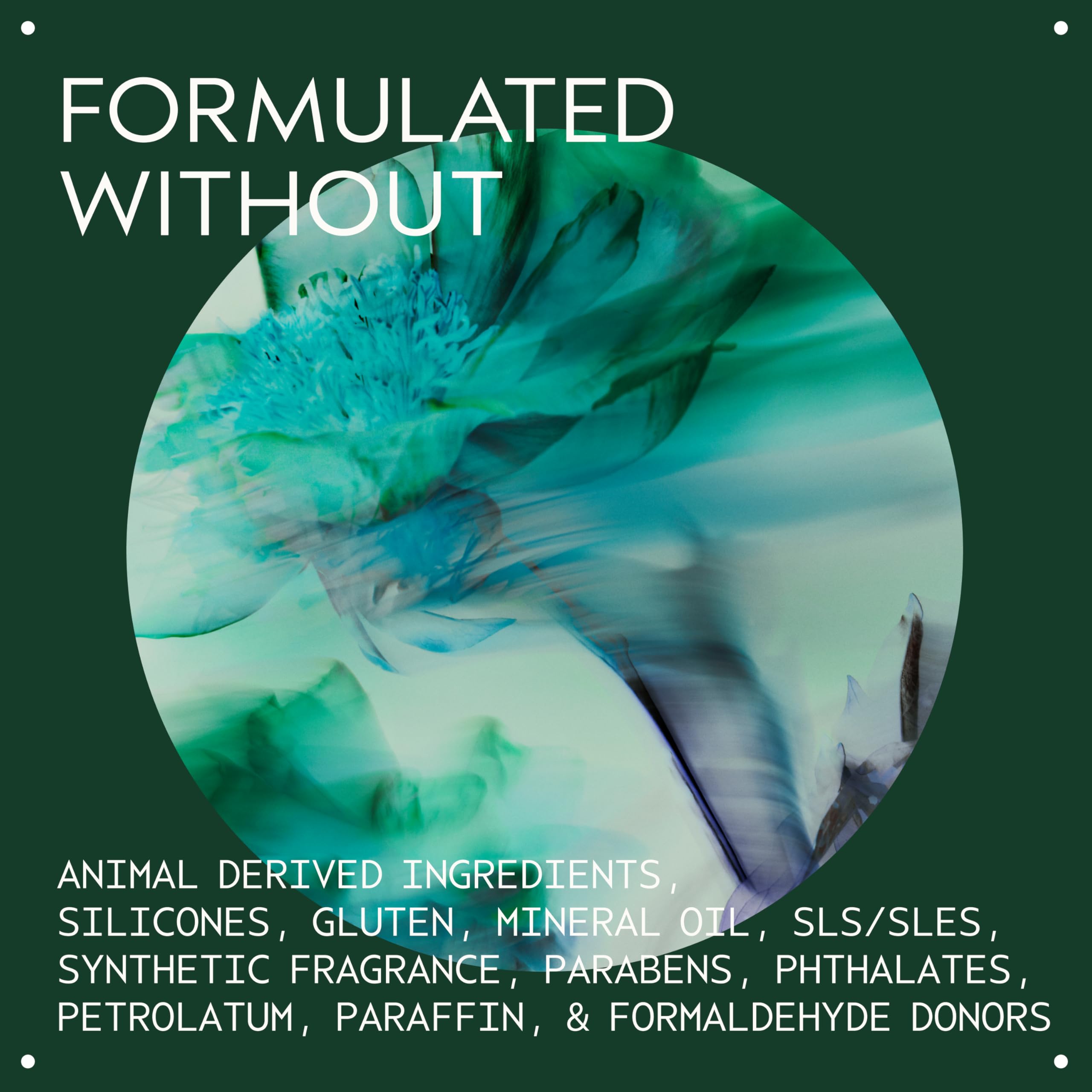 Aveda oil drops on fingertips demonstrating lightweight texture and absorbency benefits