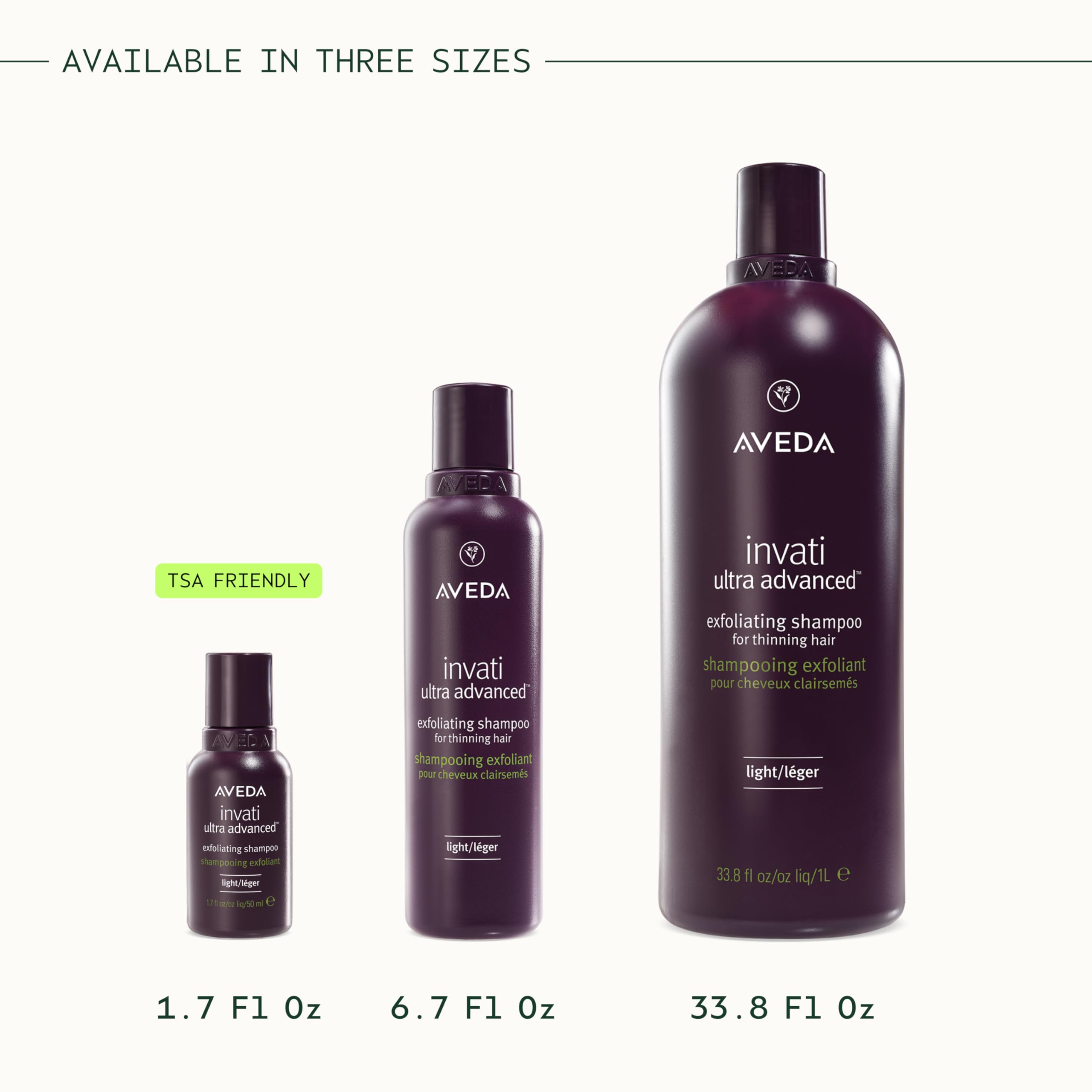Aveda natural wintergreen and babassu display showing plant-derived benefit