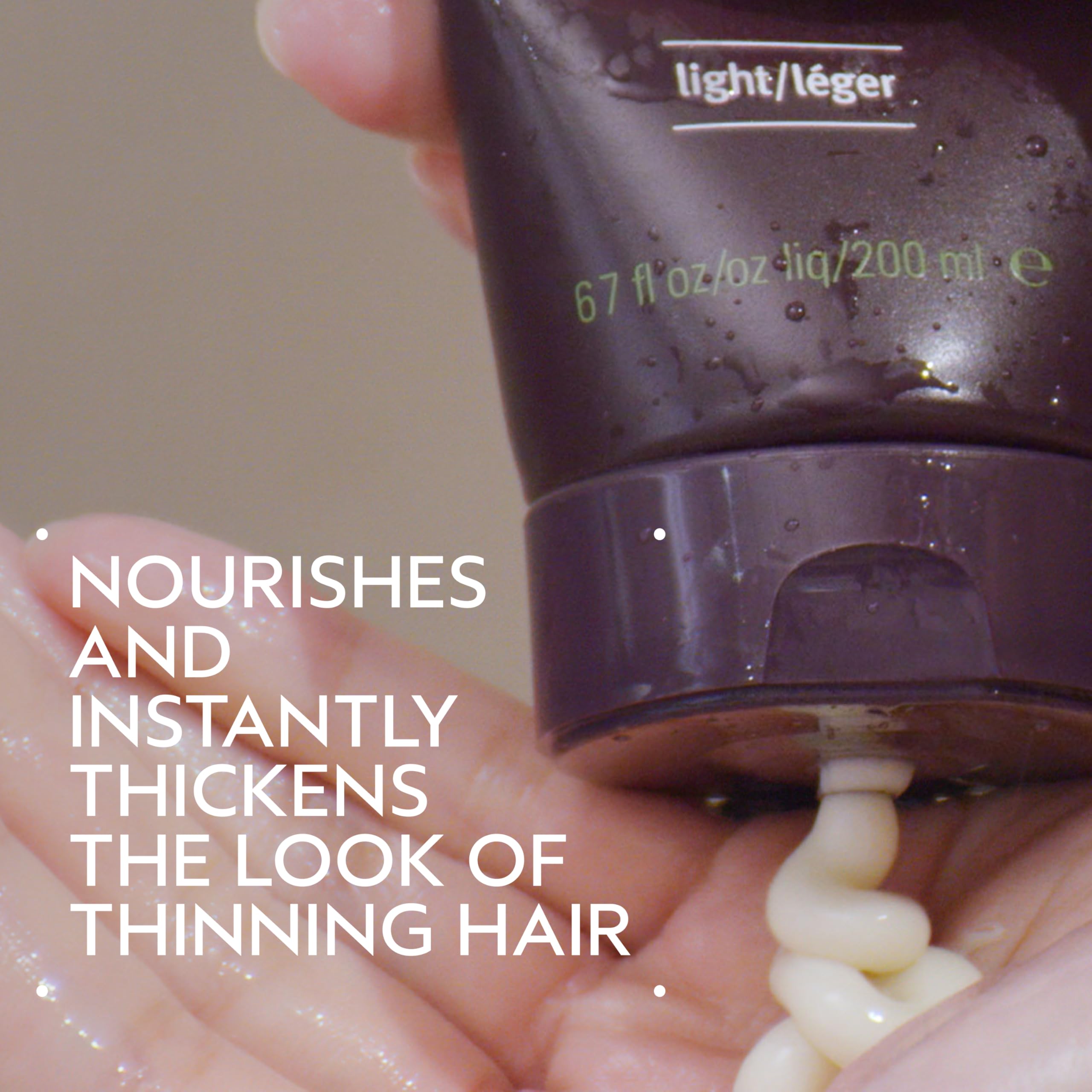 Aveda Invati Ultra Light back label and ingredient list highlighting natural origins