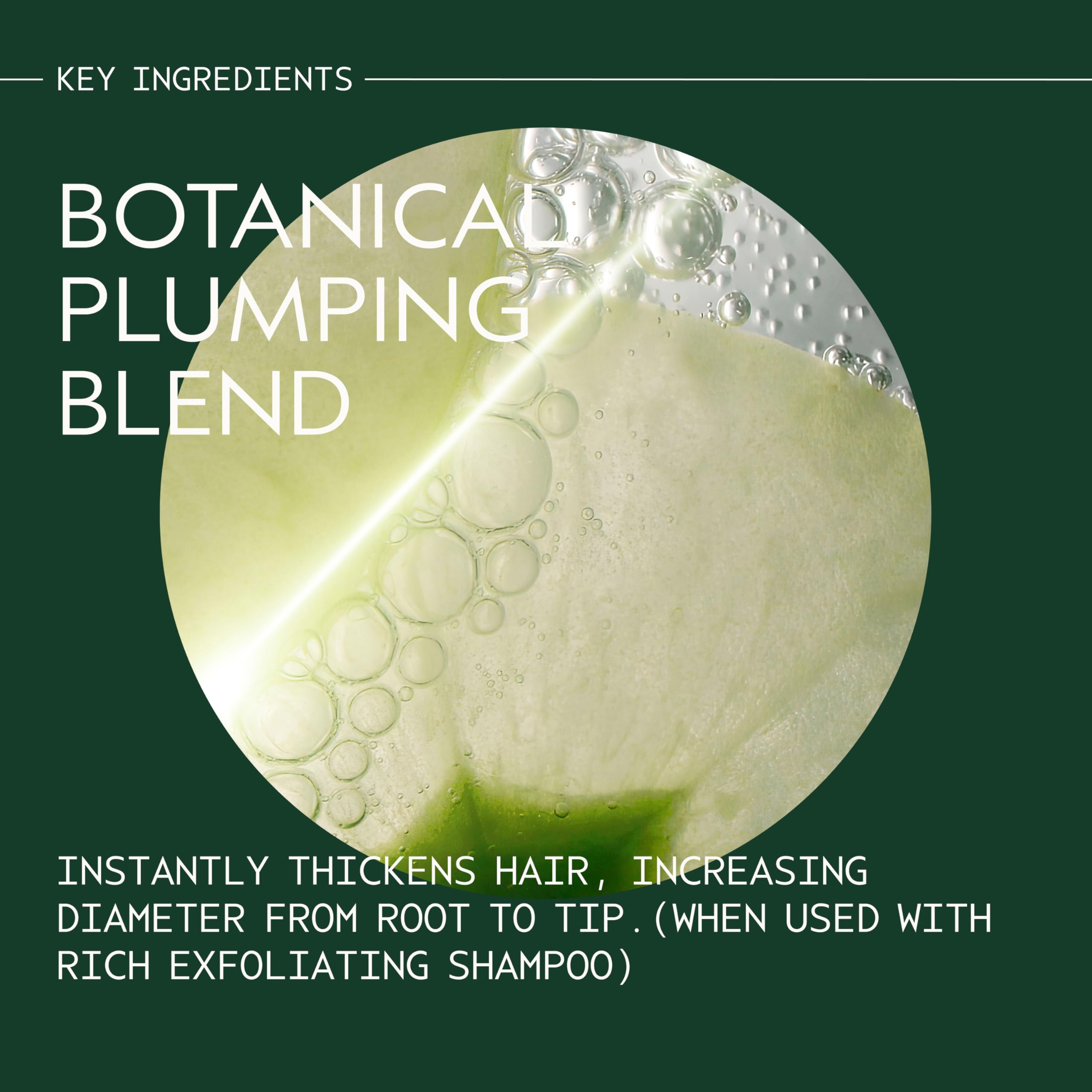 Aveda Invati Ultra Rich conditioner being dispensed into hand for controlled use