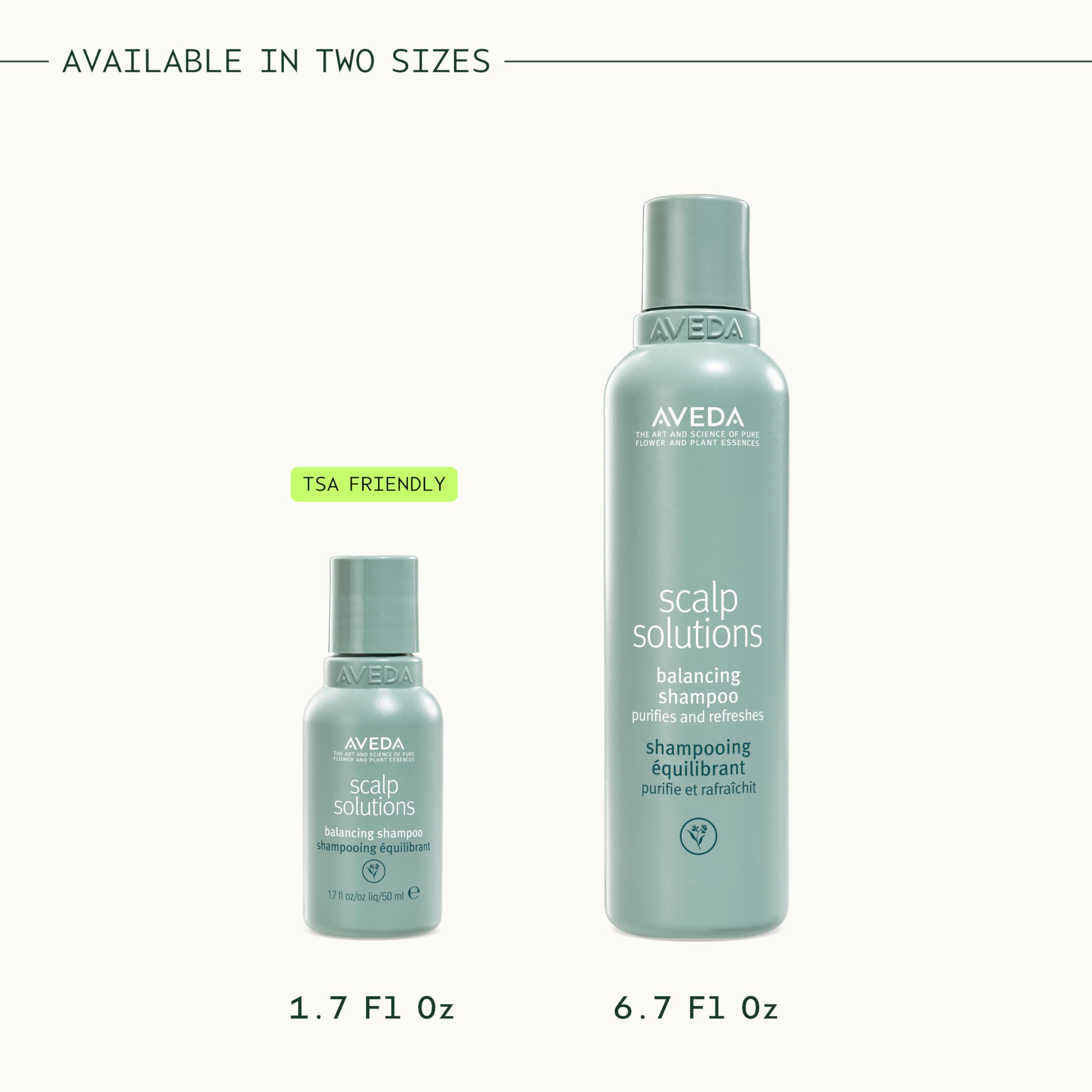 Aveda bottle staged on bathroom shelf lifestyle photo conveying daily ritual appeal