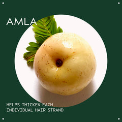 Aveda paste in hand ready to apply for flexible, reworkable hold