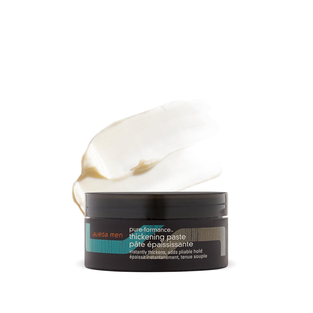Aveda jar front view showing product and branding for instant thicker hair