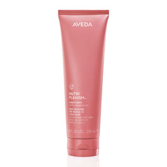 Aveda bottle front view showing Nutriplenish label and calming benefit