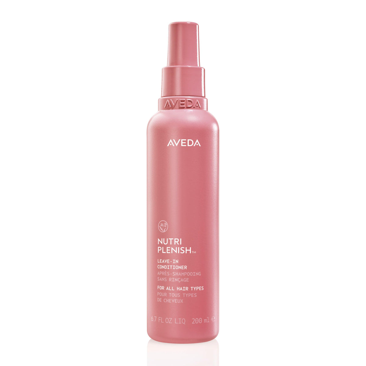 Aveda Nutriplenish front bottle showing label and size for easy recognition
