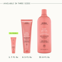 Aveda Nutriplenish label highlighting 96% naturally derived vegan approvals
