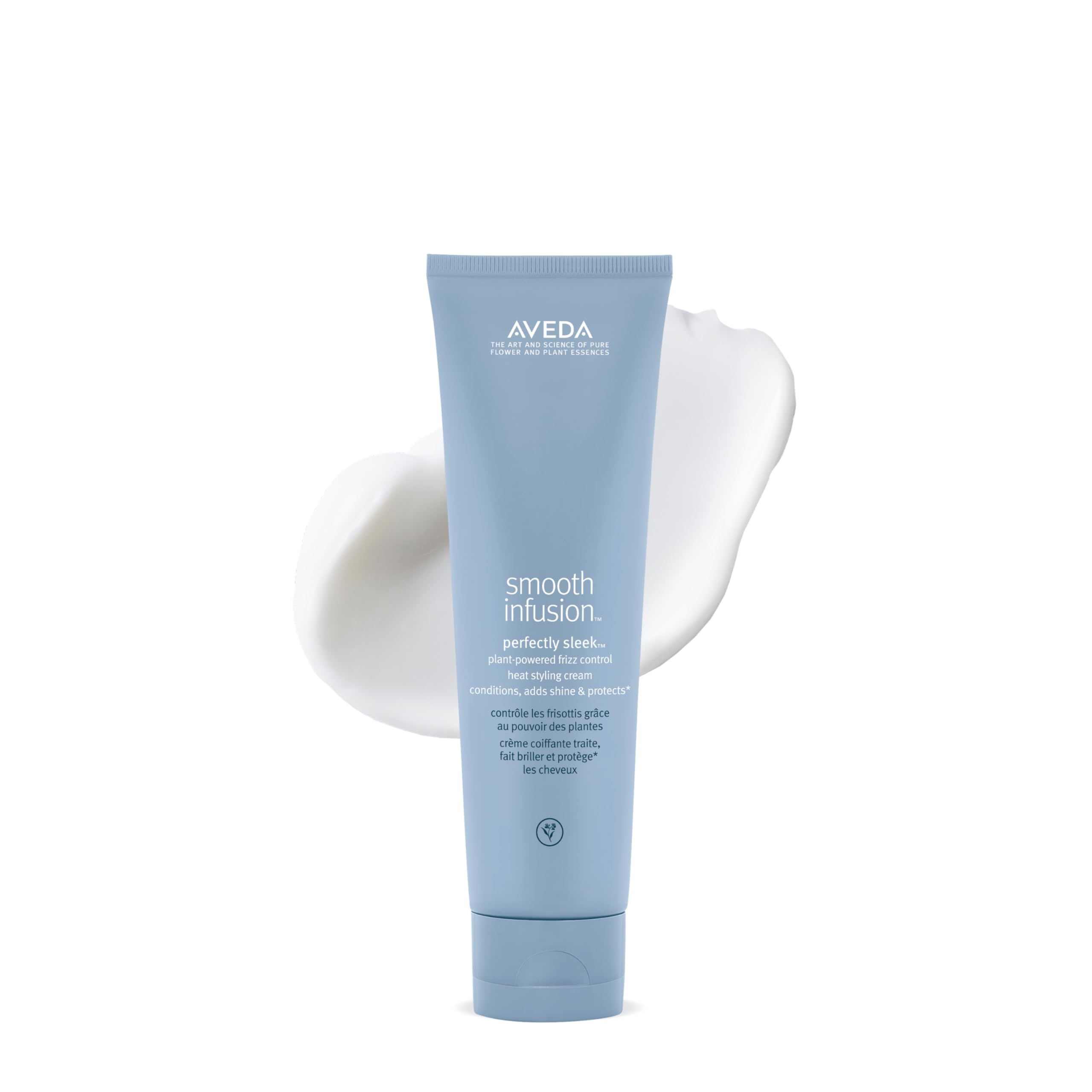 Aveda bottle front packaging showing label and size, communicates quality