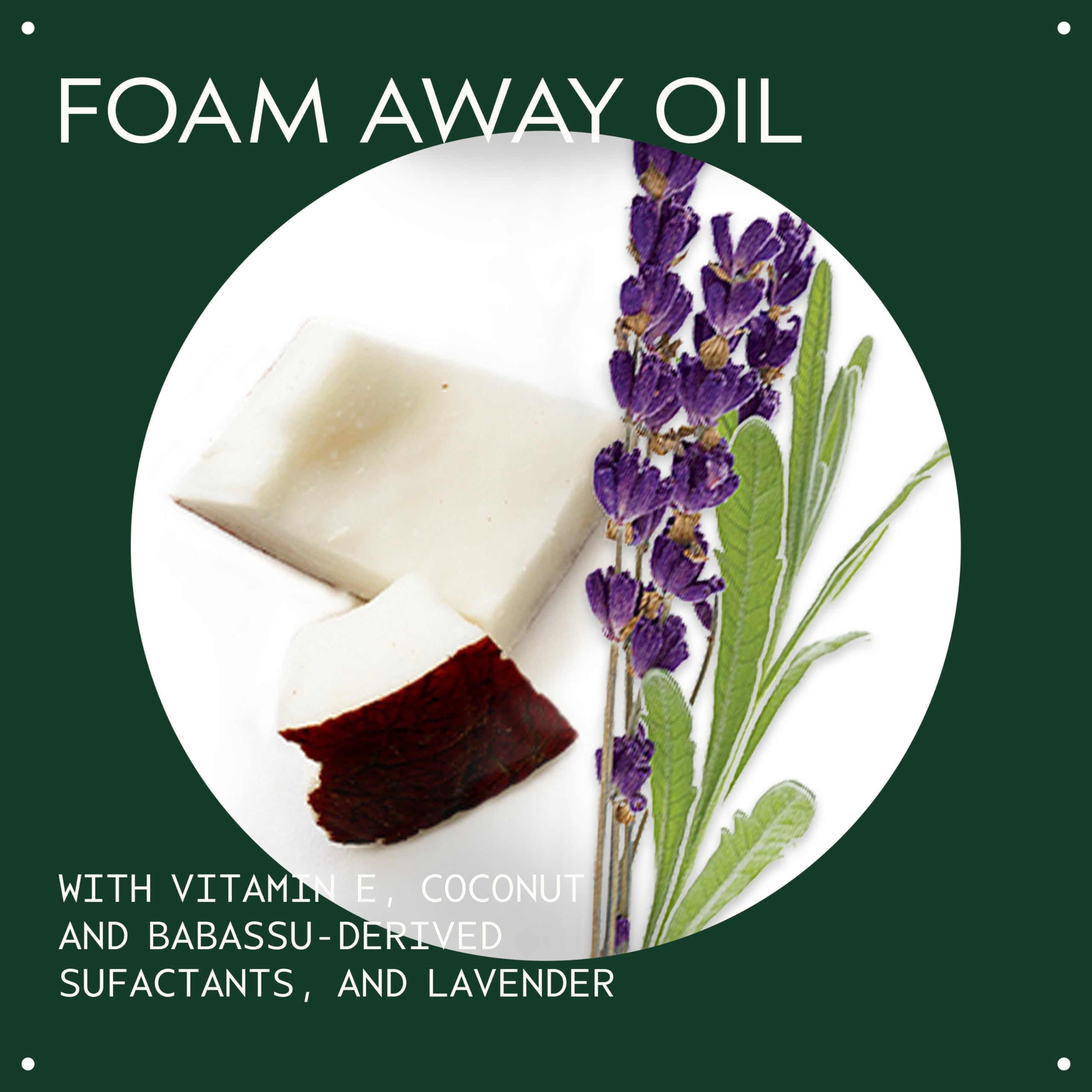 Aveda purifying gel cleanser gel texture close-up illustrating lightweight, spreadable feel