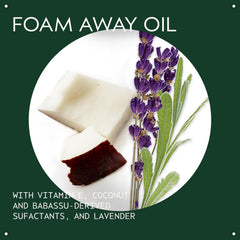 Aveda purifying gel cleanser gel texture close-up illustrating lightweight, spreadable feel