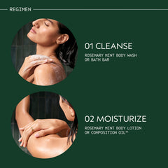 Application showing Aveda lotion in hand delivering quick hydration