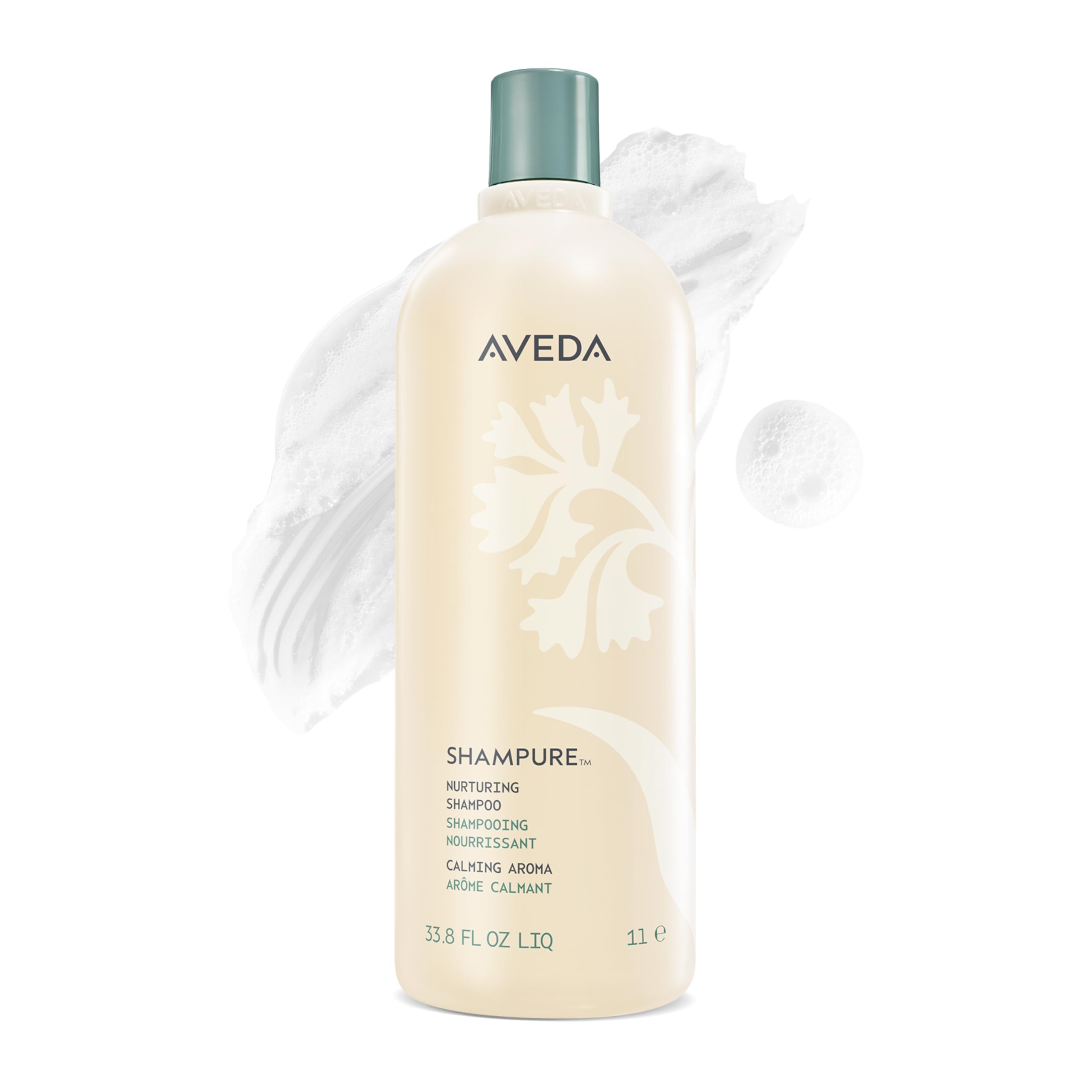 Aveda Shampure front bottle showing clean packaging and size benefit