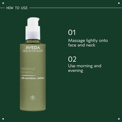 Aveda 5 fl oz bottle next to ruler, shows compact travel-friendly size
