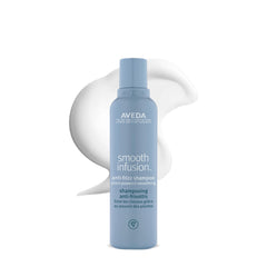 Aveda Smooth Infusion front packaging showing bottle and size with sleek finish