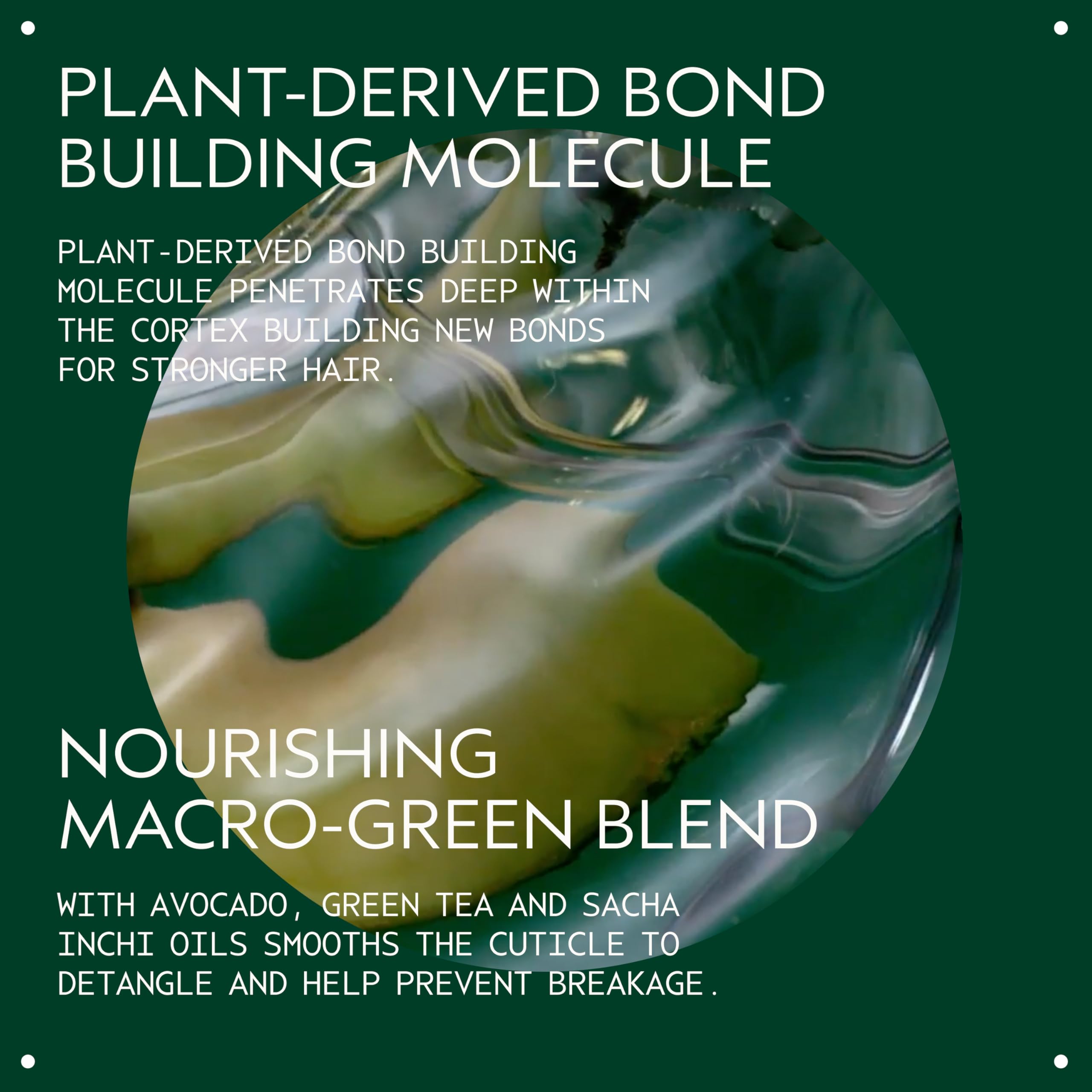 Aveda creamy leave-in texture close-up showing smooth consistency and absorption benefit