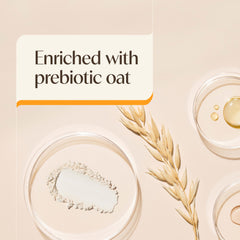 Aveeno being applied to face and neck offering lightweight, non-greasy protection
