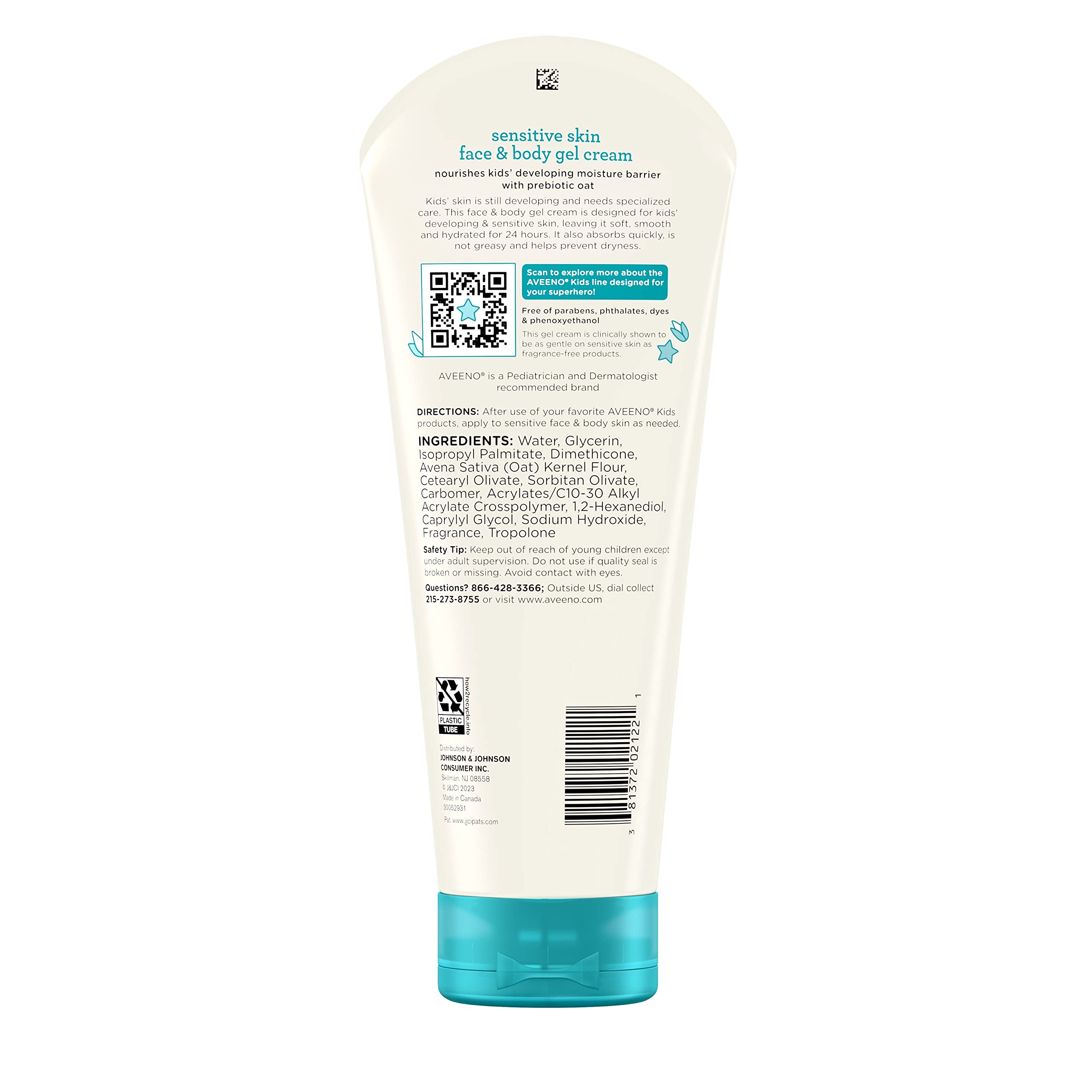 Aveeno Baby bottle on shelf lifestyle showing trusted brand presence