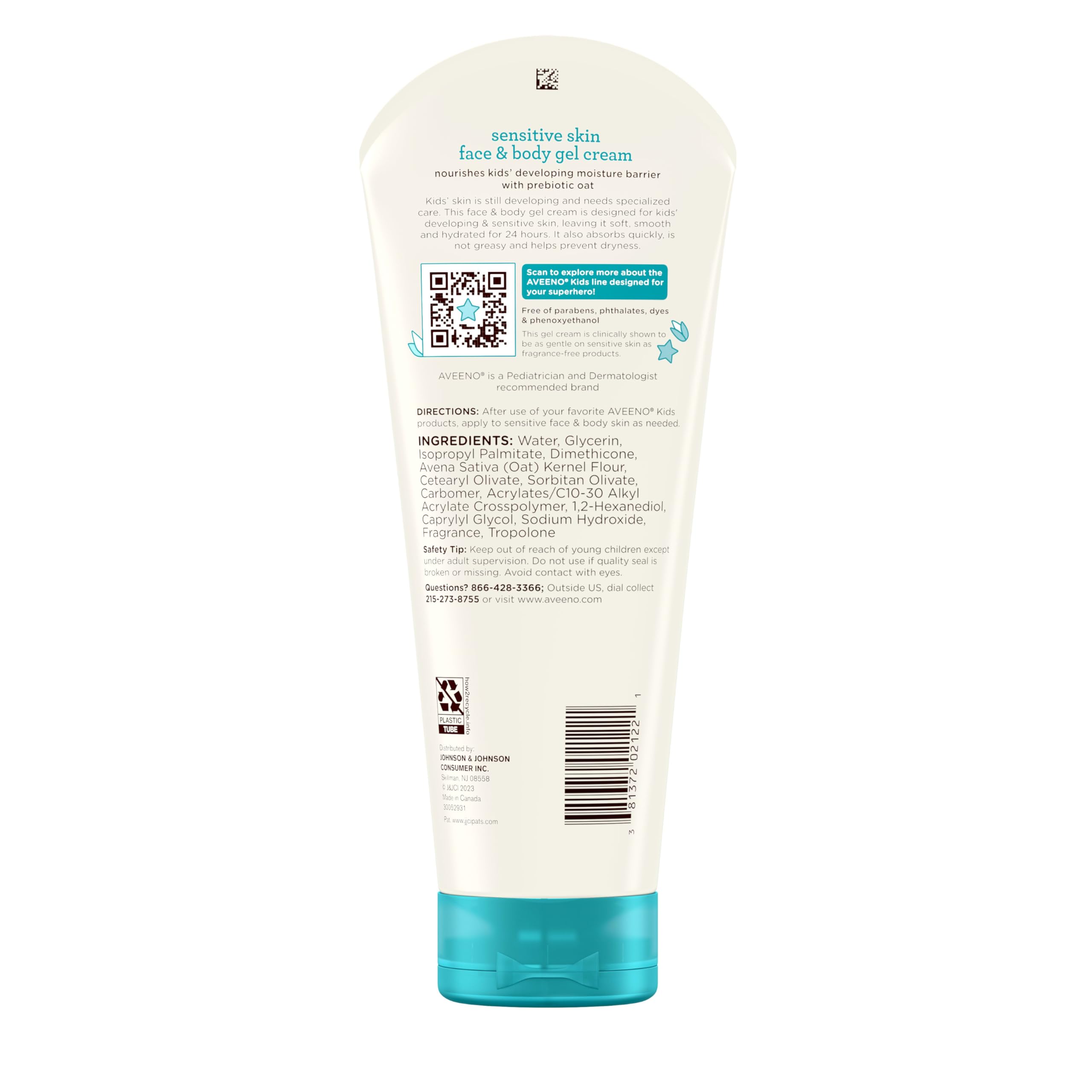 Aveeno Baby family bathroom routine showing convenient everyday use