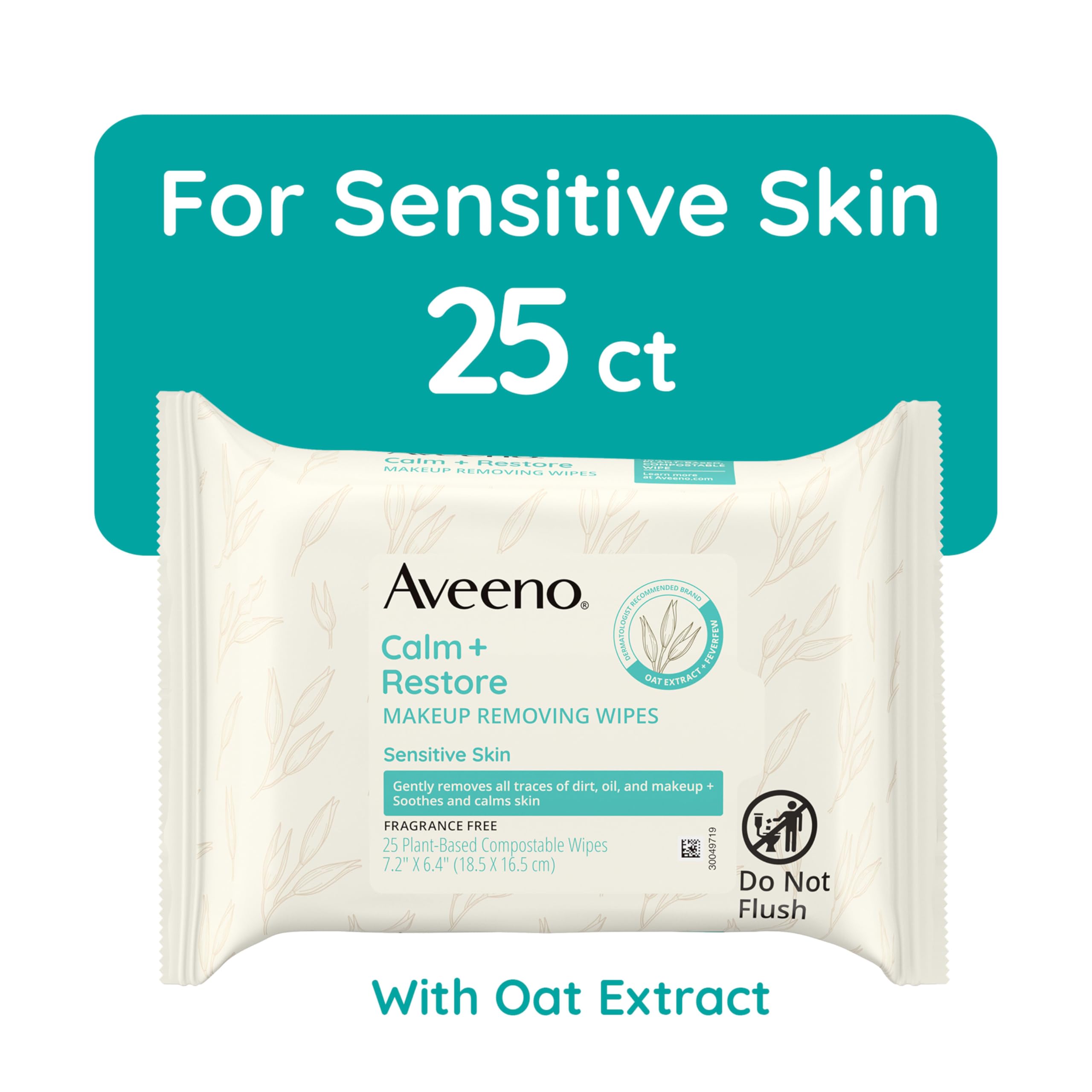 Aveeno body wash pour texture on hand illustrating gentle, hydrating cleanse benefit