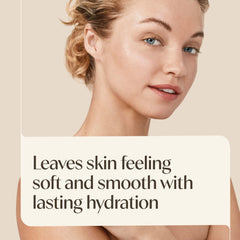 Aveeno back label with usage directions for easy daily routine benefit