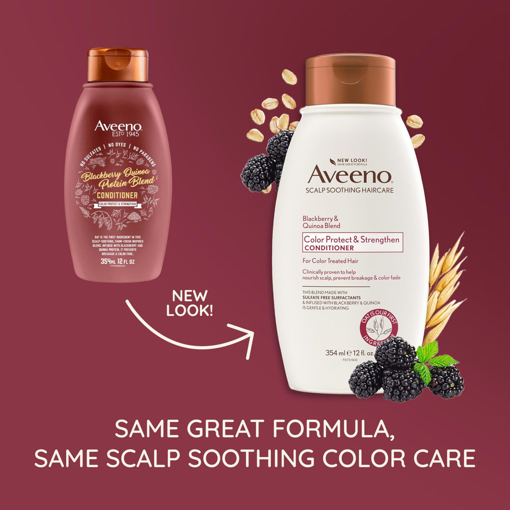 Aveeno back label close-up showing ingredient list and usage directions for safety
