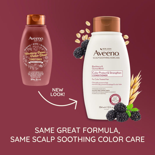 Aveeno back label close-up showing ingredient list and usage directions for safety