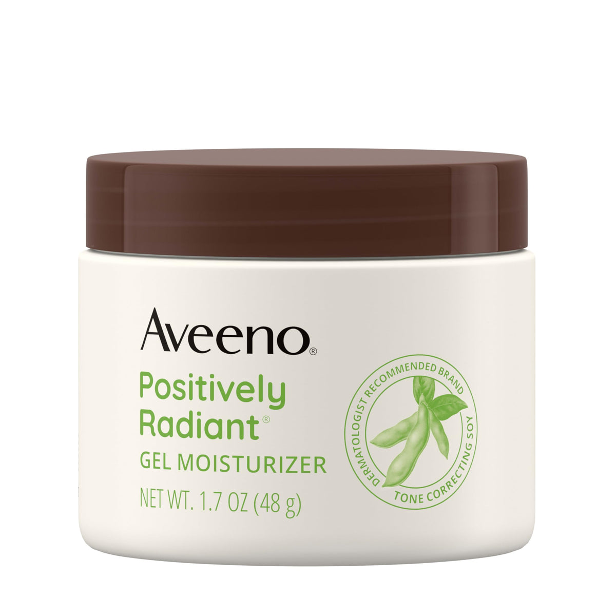 Aveeno front packaging showing jar and brand for everyday hydration benefit
