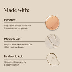 Aveeno bottle on bathroom counter demonstrating easy daily skincare use