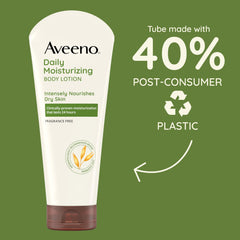 Aveeno lotion cream texture close-up illustrating quick absorption benefit